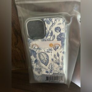 Walli Blue Willow IPhone 15 Purse Case!